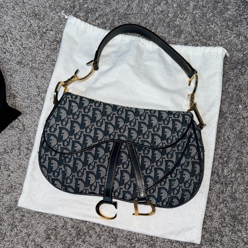 Y2K Christian Dior Saddle Bag